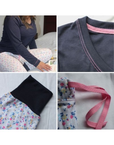 Pijama  jardín floral 