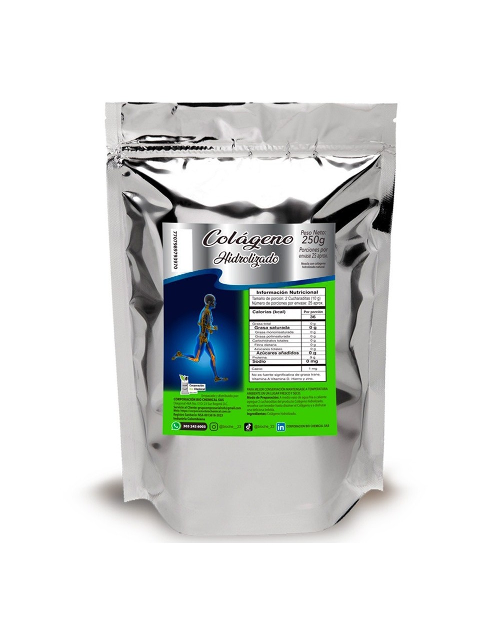 Colágeno hidrolizado 250g
