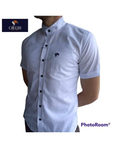 CAMISA MANGA CORTA BLANCA