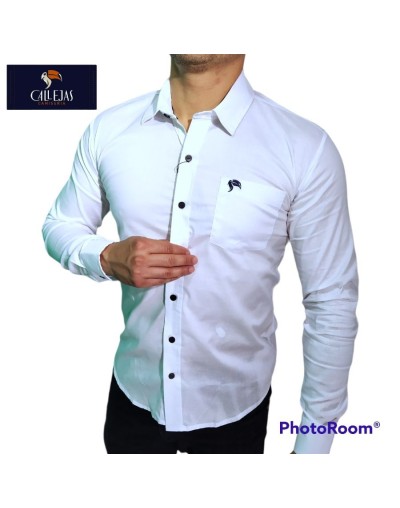 CAMISA MANGA LARGA BLANCA