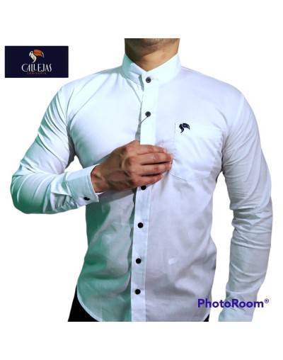 CAMISA MANGA LARGA BLANCA