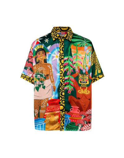 Camisa Manga Corta Unisex  Ilustración Alma de Barro