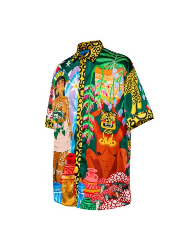 Camisa Manga Corta Unisex  Ilustración Alma de Barro
