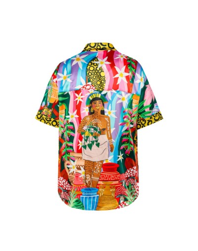Camisa Manga Corta Unisex  Ilustración Alma de Barro
