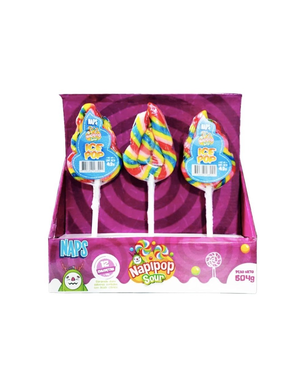 Chupeta napi pop x 12