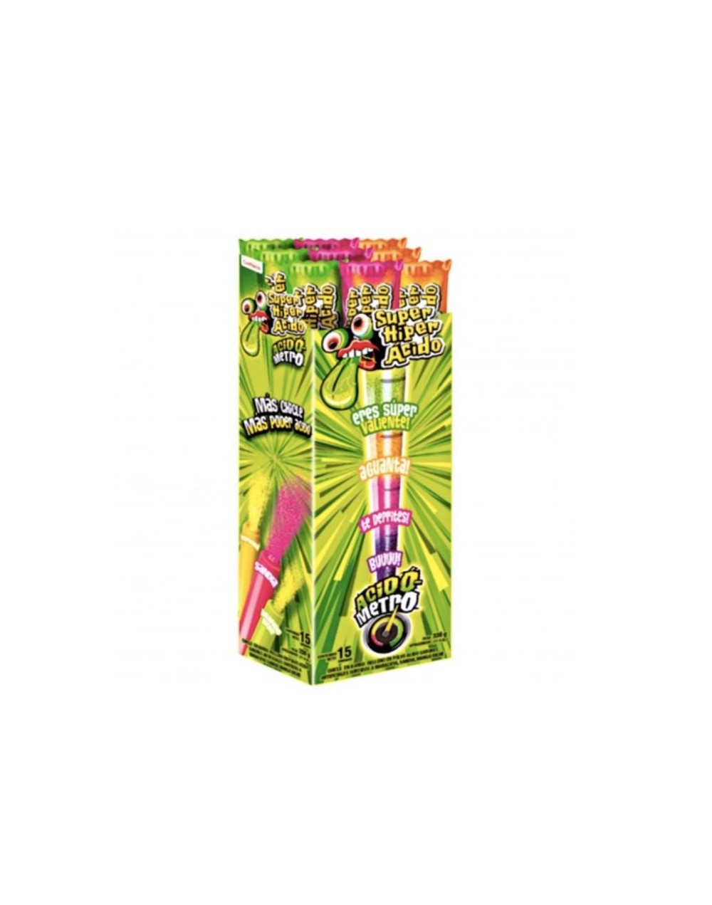 CHICLE SUPER HIPER ÁCIDO METRO