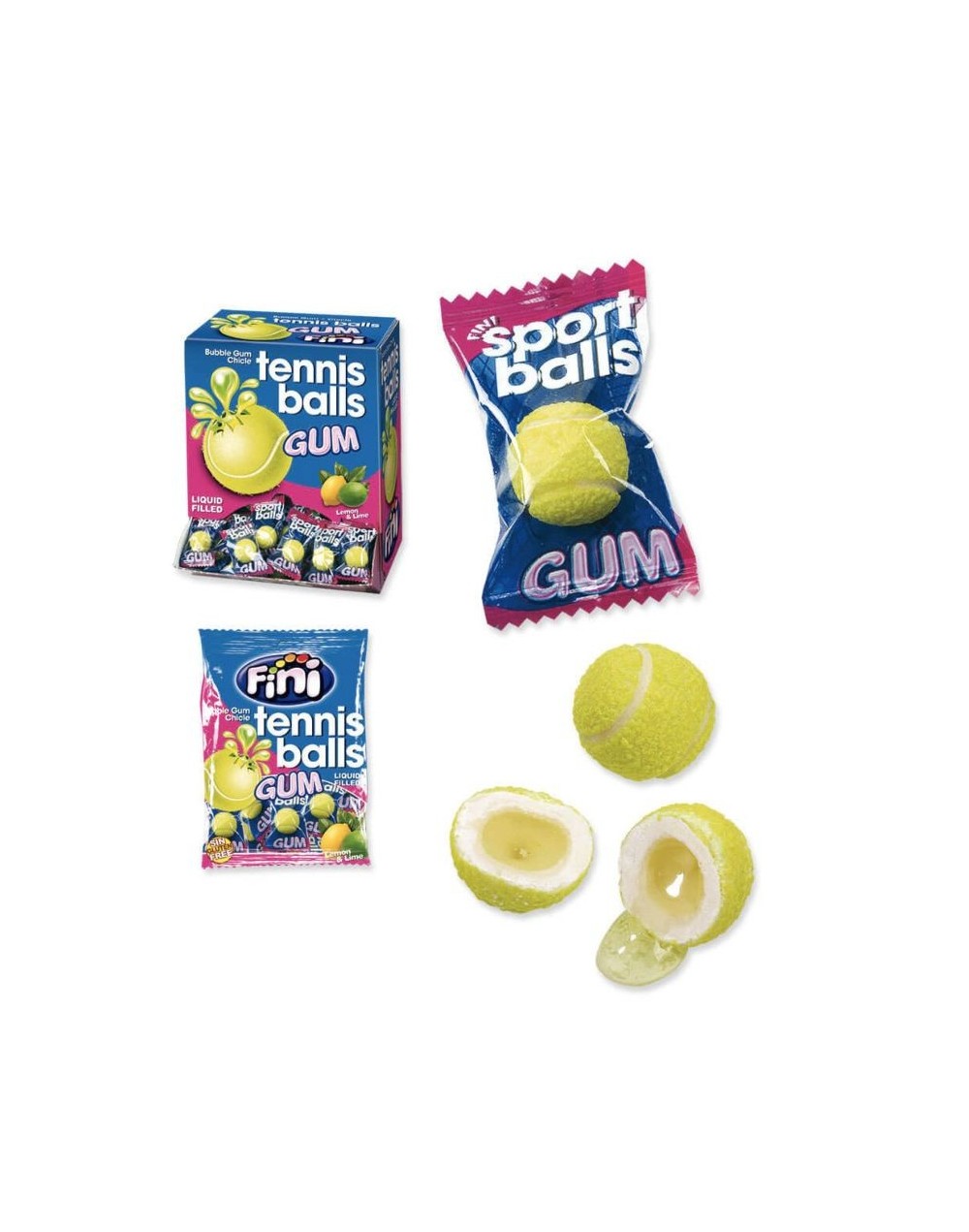 Pelota de tenis ácida fini