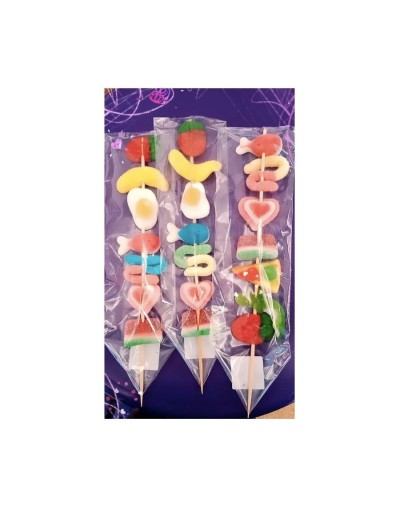 Pinchos de gomas candyland x 10