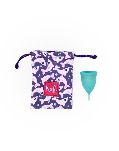 Bolsa copa menstrual  Delfines