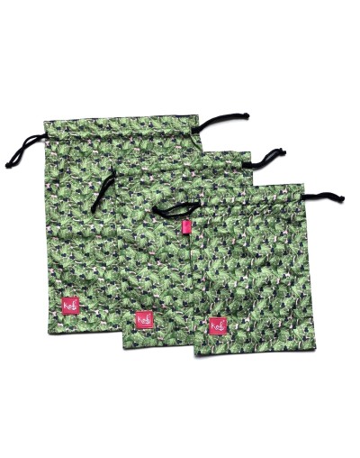 Kit bolsas cordón X 3  Hojas