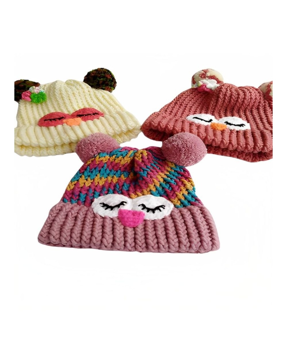 Gorro buho niña