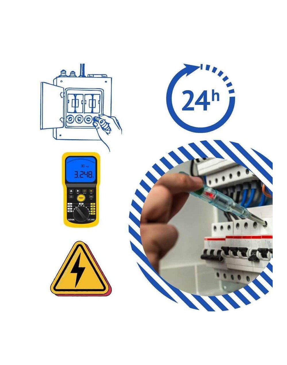 Servicios electricos 24 horas