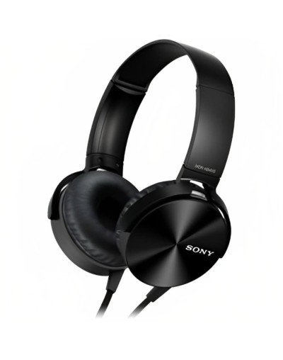 Diadema Sony xb450 extra Bass negra