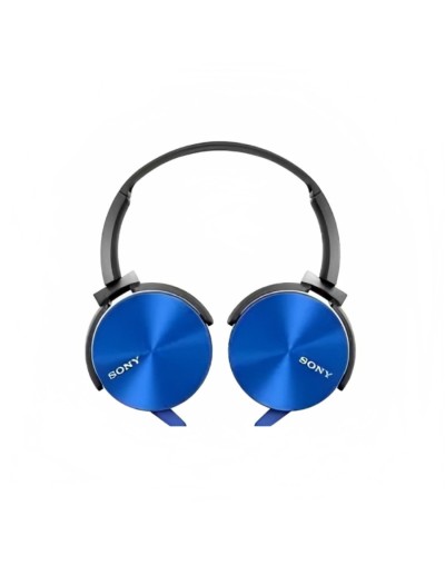 Diadema Sony  EXTRA BASS XB450AP negra totalmente plegables