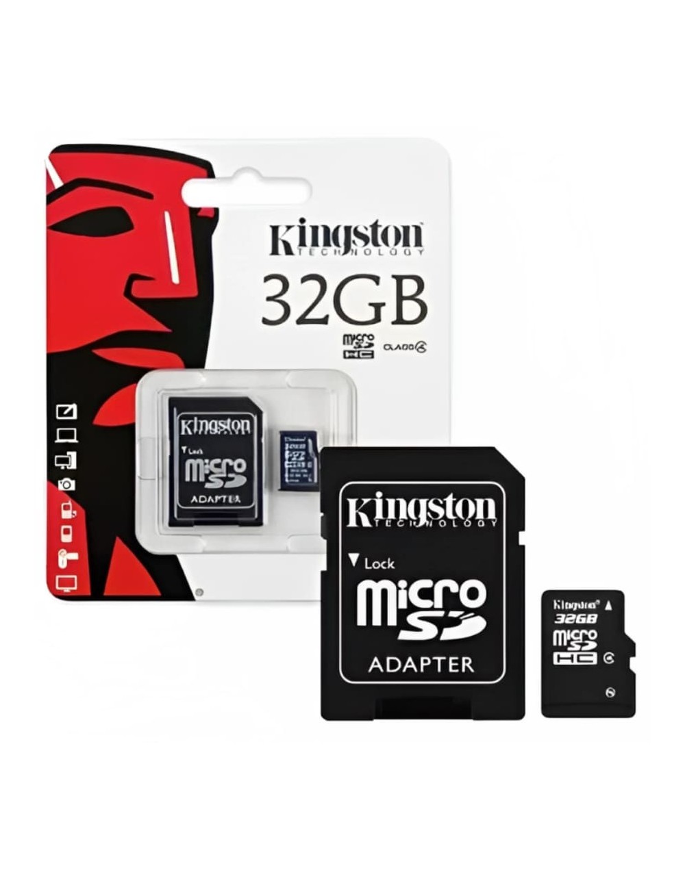 Memoria Micro SD Kingston 32GB Clase 10