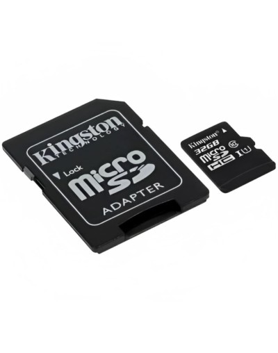 Memoria Micro SD Kingston 32GB Clase 10