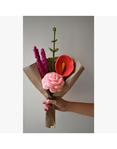 Flores tejidas