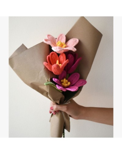 Flores tejidas