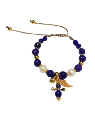 Pulsera llamador de ángeles zadkiel día sábado 