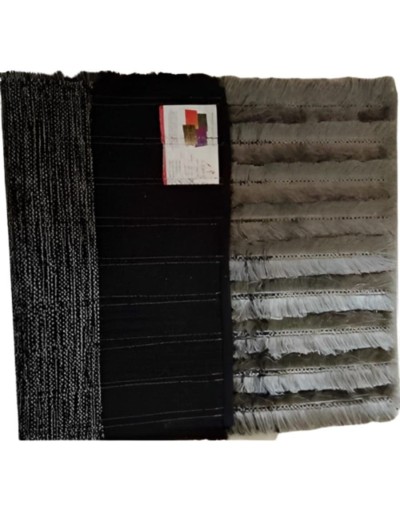 Tapete decorativo visión 60 x 110 cm negro
