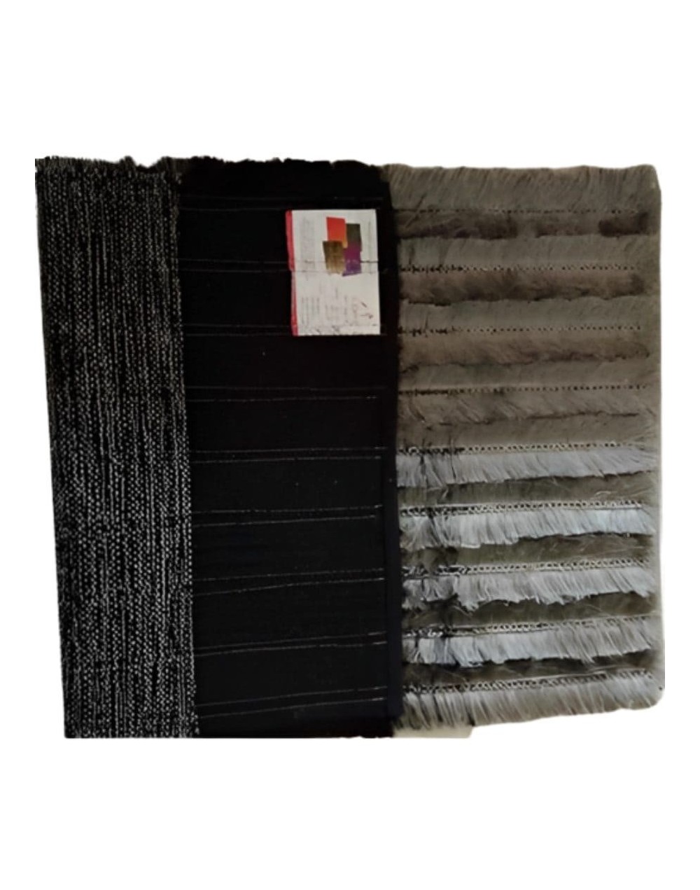 Tapete decorativo visión 60 x 110 cm negro