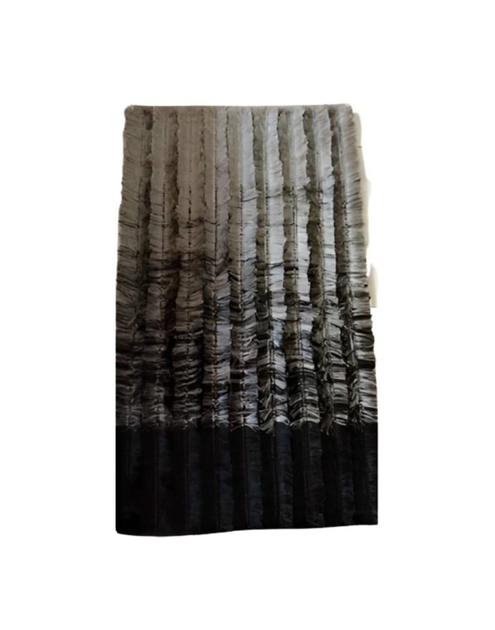 Tapete Decorativo Visión 120 X 170 cm Negro