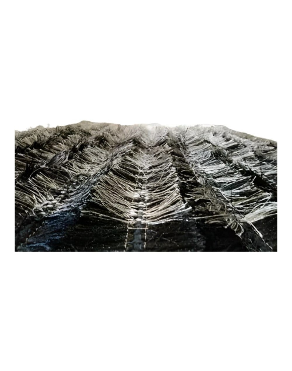 Tapete Decorativo Visión 150 X 220 cm Negro