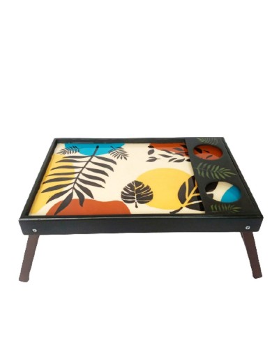 Mesa para desayuno orgánico