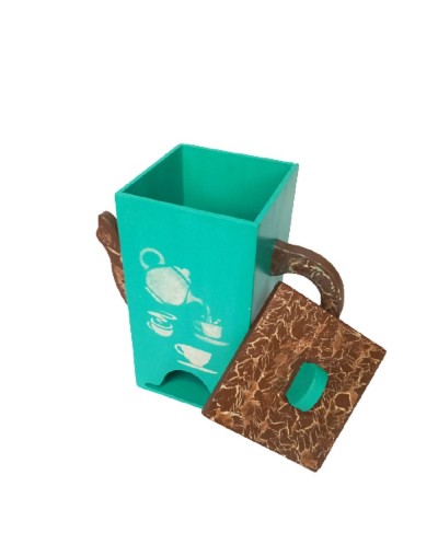 Dispensador de aromática aguamarina