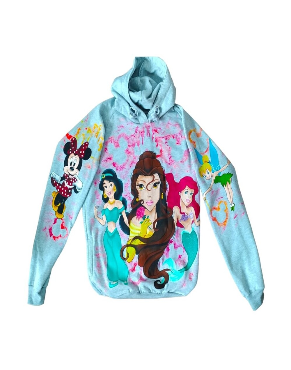 Buso de capota para dama princesas disney