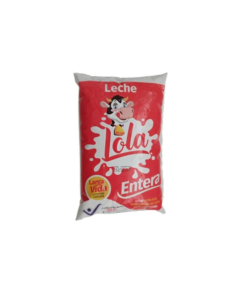 Leche lola entera 900ml