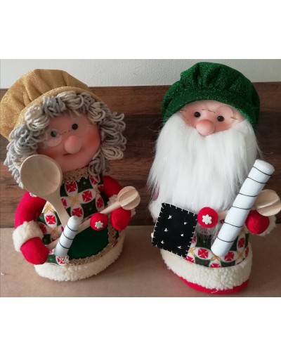 Cocineritos Papá y mamá Noel