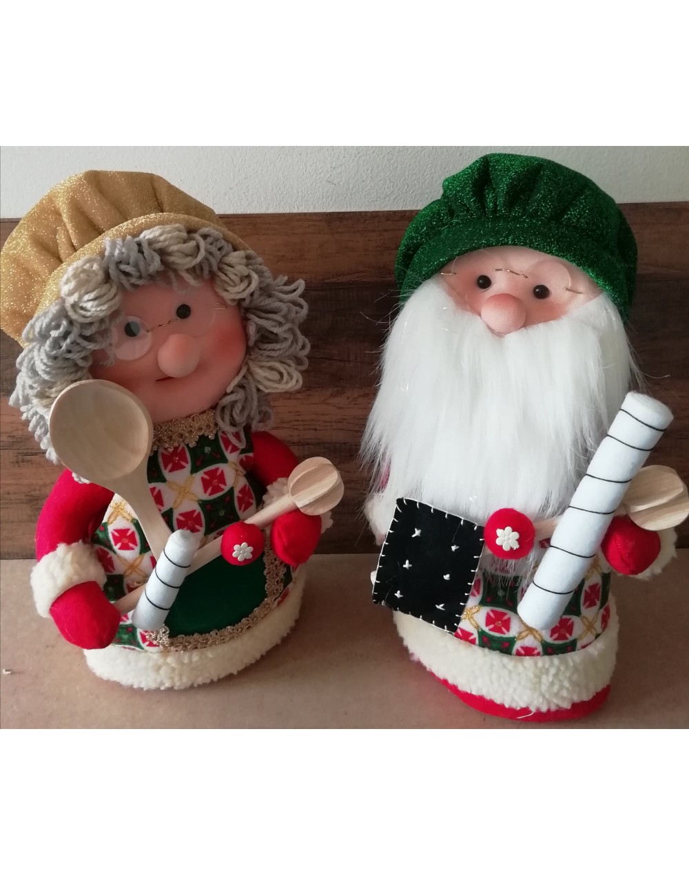 Cocineritos Papá y mamá Noel