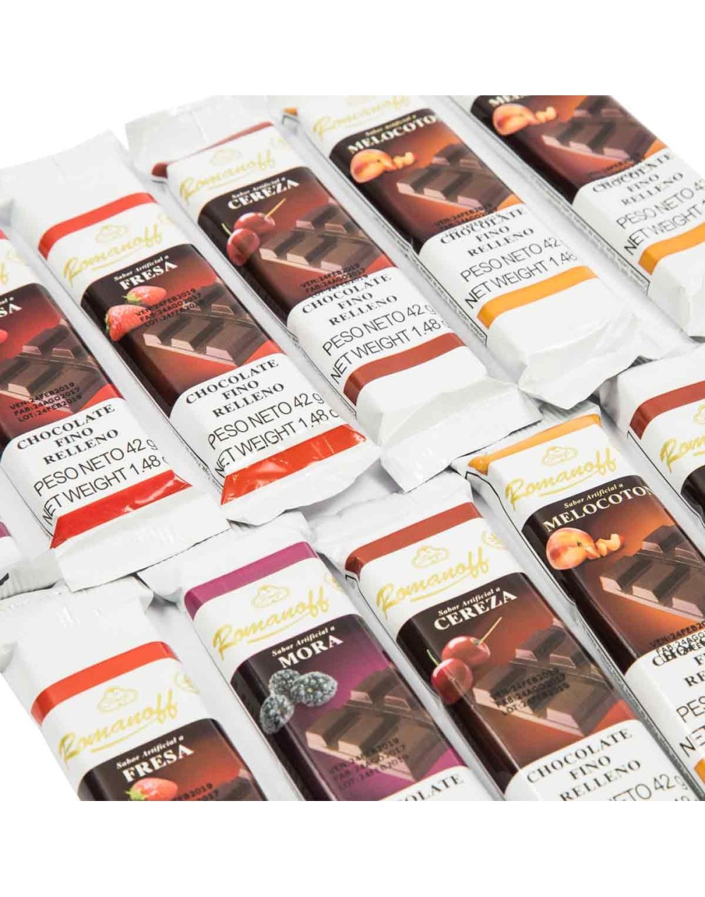 BARRA ROMANOFF X 42GR X 12 UND