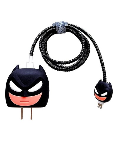 Protector de cargador  protector de cable Modelo batman