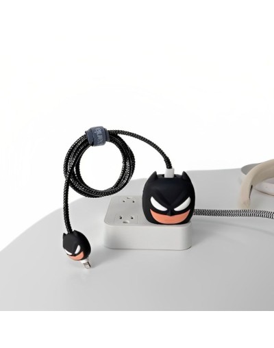 Protector de cargador  protector de cable Modelo batman
