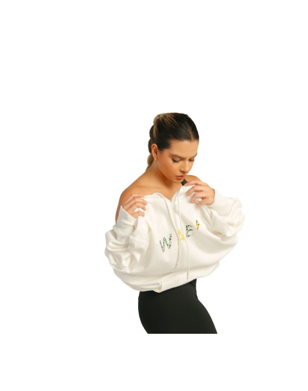 Hoodie energia blanco 