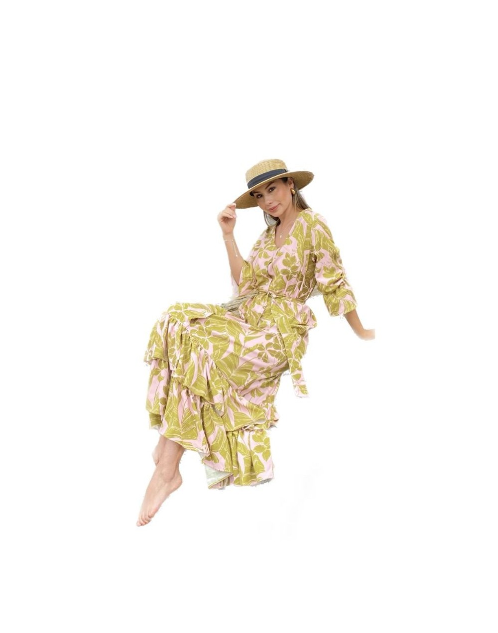 Kimono vestido adara