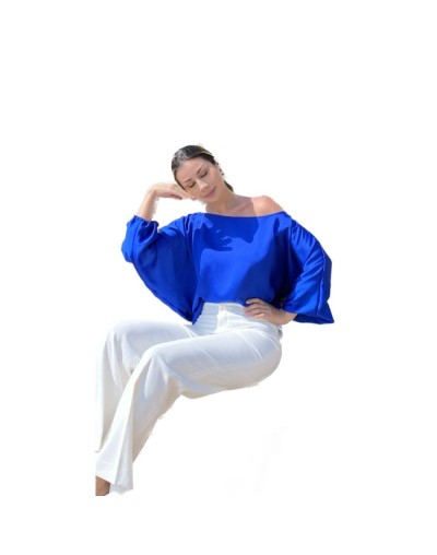 Blusa turquesa