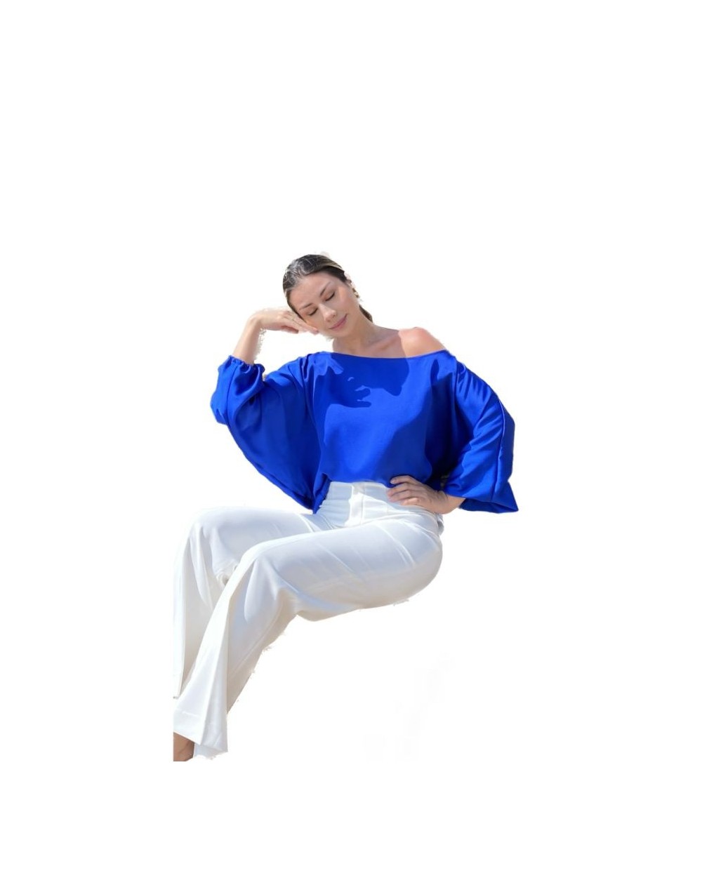 Blusa turquesa