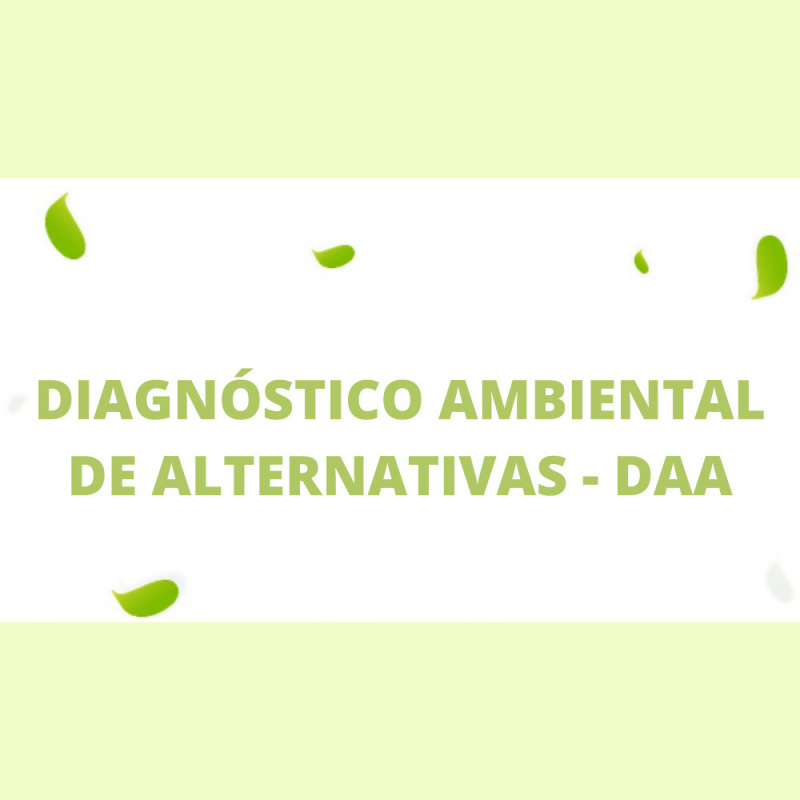 Diagnostico ambiental de alternativas  DAA