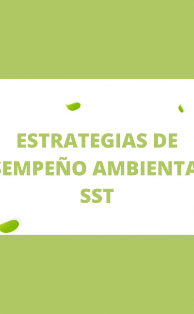 Estrategias de desempeño ambiental y SST