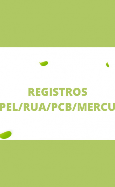 Registros RESPEL/RUA/PCB/MERCURIO