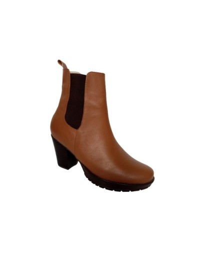 Ref 228 bota cuero miel ***ultimos pares de coleccion**
