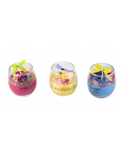 Vela bombón de colores