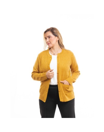 Sueter saco para mujer tejido clasico Pilar