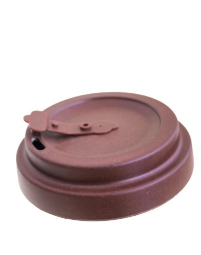 Mug 450 ml ecológico  café peru   en fibra de bambú con tapa antiderrames