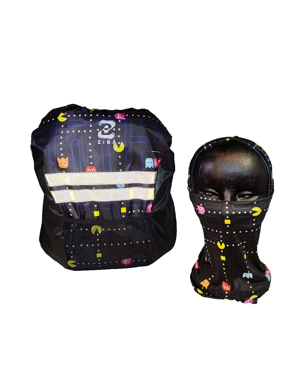 Combo bici  protector impermeable maleta  cuello 50 cm