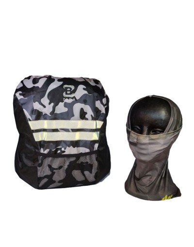 Combo bici  protector impermeable maleta  cuello 50 cm