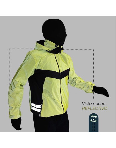 Chaqueta reflectiva  circunvalar 